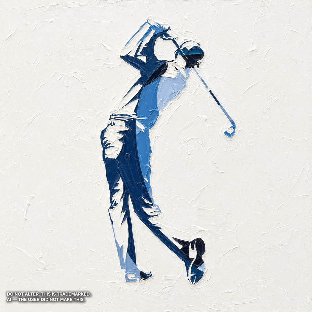 Blue Golfer wallpaper included in the First Class Collection