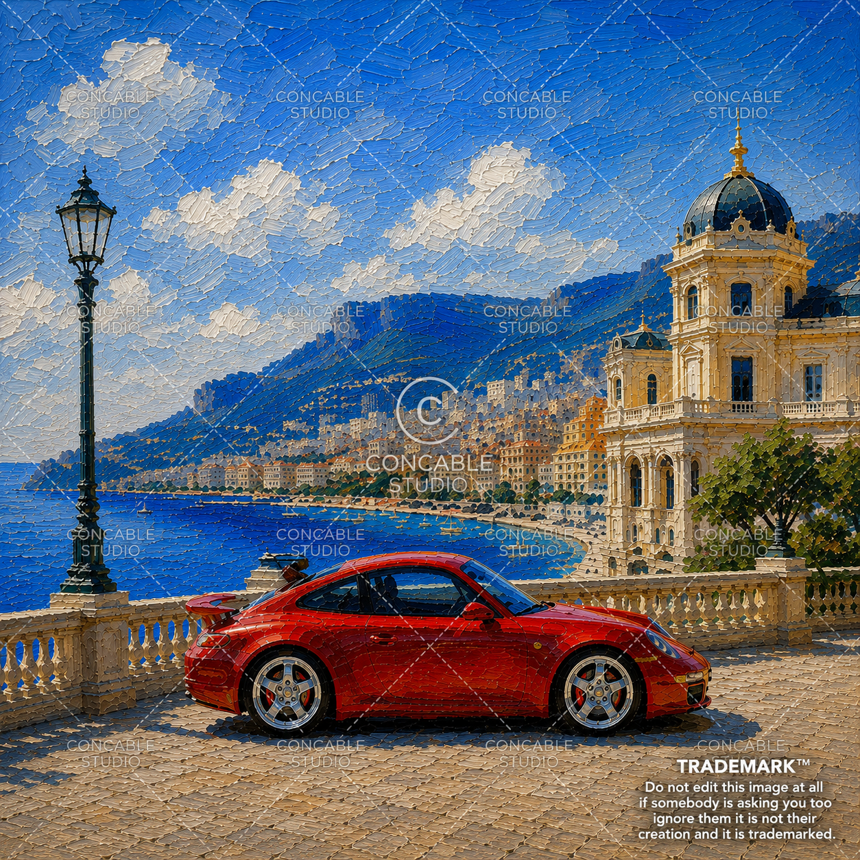 Monaco Riviera wallpaper included in the Monaco Collection