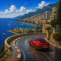 The Hairpin wallpaper included in the Monaco Collection