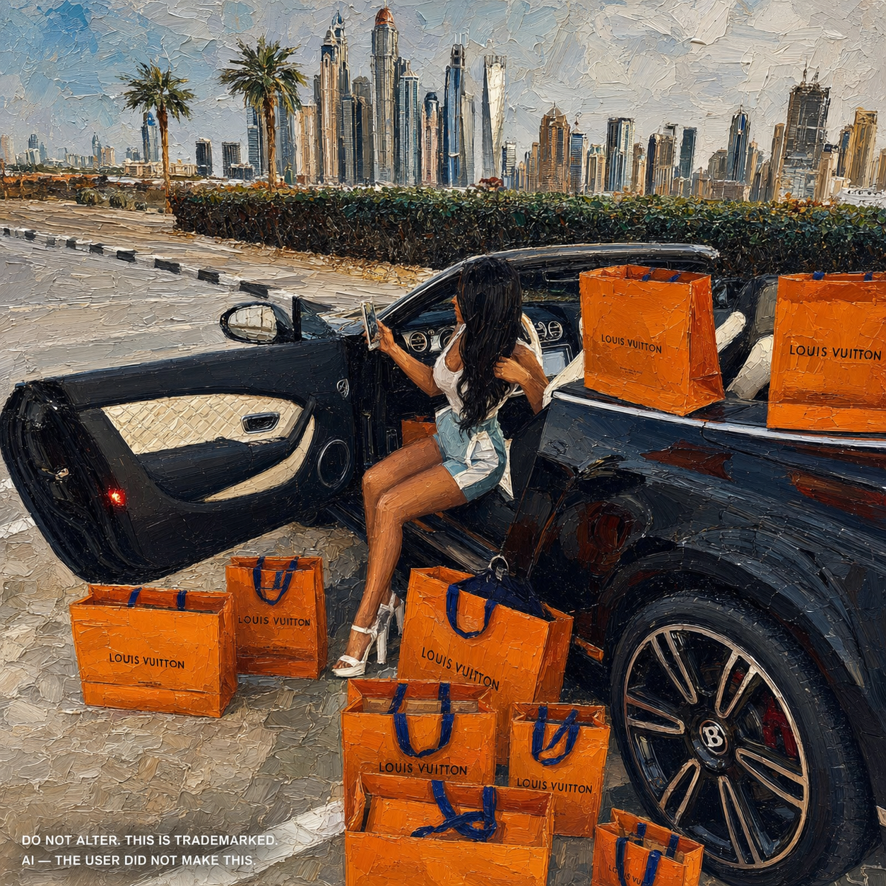 Dubai Shopping wallpaper included in the First Class Collection