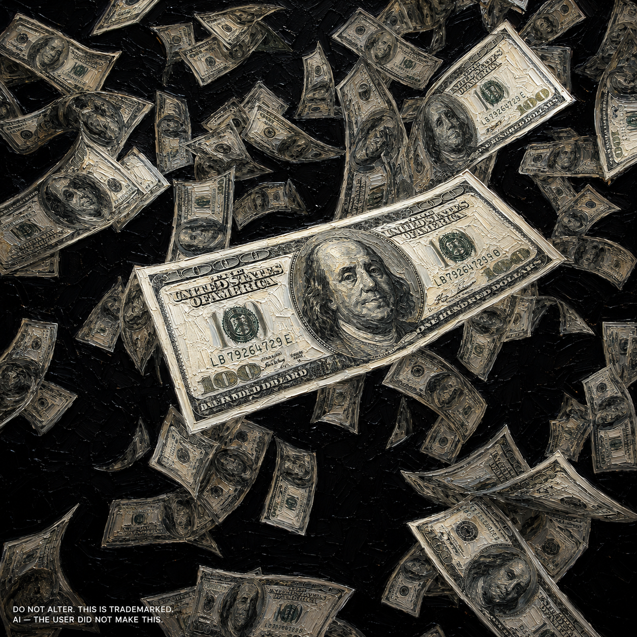 Money Rain wallpaper included in The Complete Collection