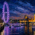 London Afterglow protected wallpaper preview