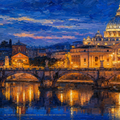 Roman Twilight protected wallpaper preview